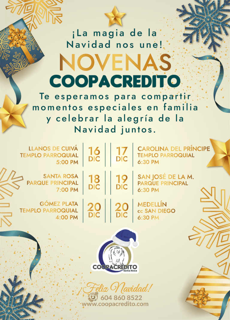 🎄Vive la magia de la navidad con Coopacredito🎄