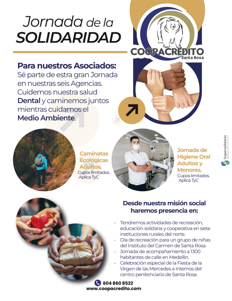 ✨ Jornada de la Solidaridad 2025, Unidos por el bienestar de nuestra comunidad✨
