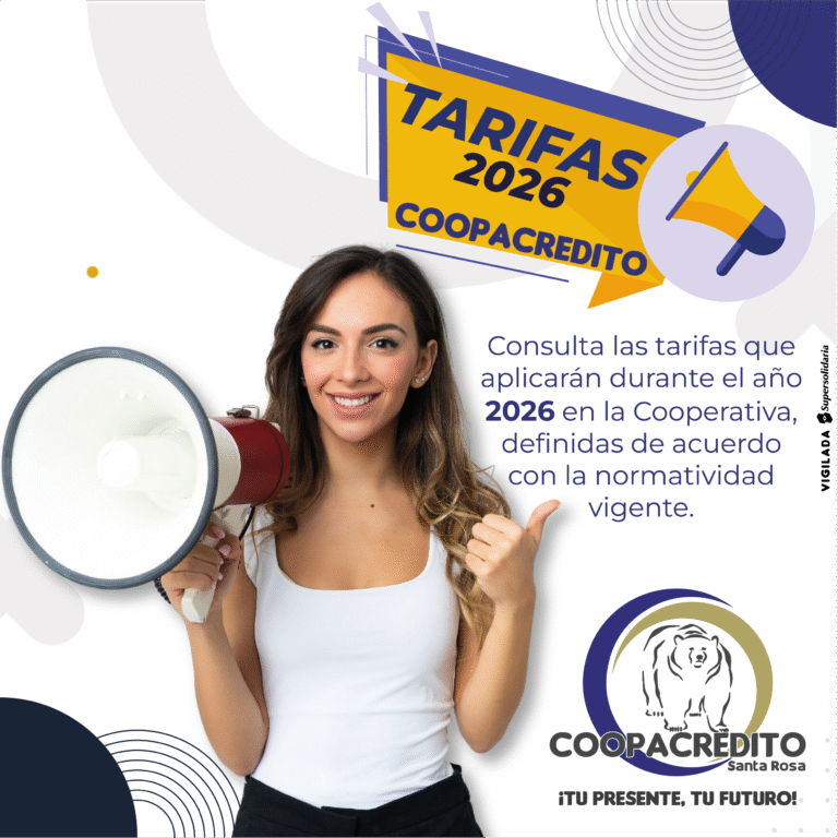 📌 Tarifas COOPACREDITO Santa Rosa – Año 2026