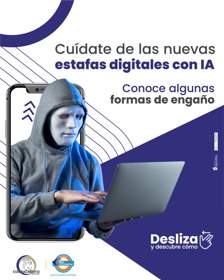 ⚠️ ¡Cuidado con las nuevas estafas digitales generadas con IA!